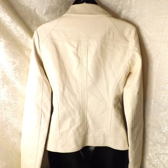 Guess Faux Leather Jacket- Women's XS - Picture 3 of 13